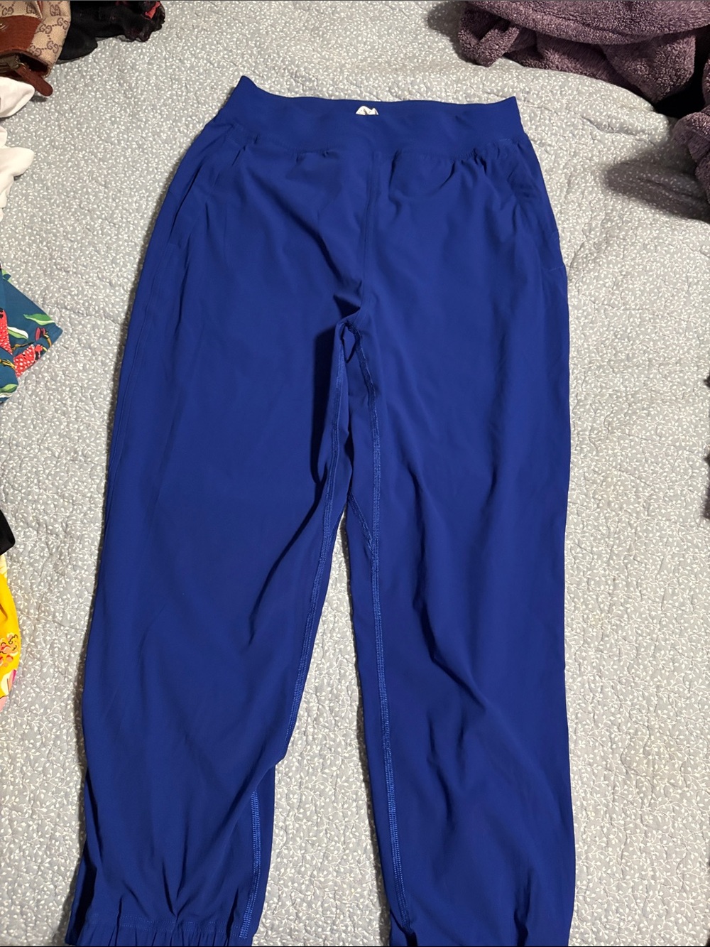 Women's Royal Blue Pull-On Jogger Pants